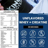 KING Protein envase en bolsa de deporte para uso antes y después de entrenar