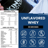 KING Protein incorporado en receta de cocina para aumentar proteína sin sabor