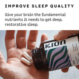 Kion Sleep comparativa de porciones visualizando tamaño de servicio