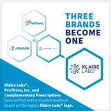 Etiqueta de Klaire Labs con lista de ingredientes y declaración hipoalergénica