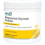 SFI Health Klaire Labs envase frontal del polvo de magnesio mostrando marca y tamaño