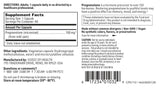 SFI Health Klaire Labs etiqueta nutricional legible con ingredientes y dosis claras