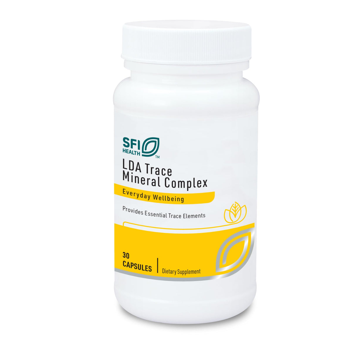 Klaire Labs SFI Health frontal del envase mostrando 30 cápsulas y claridad de fórmula