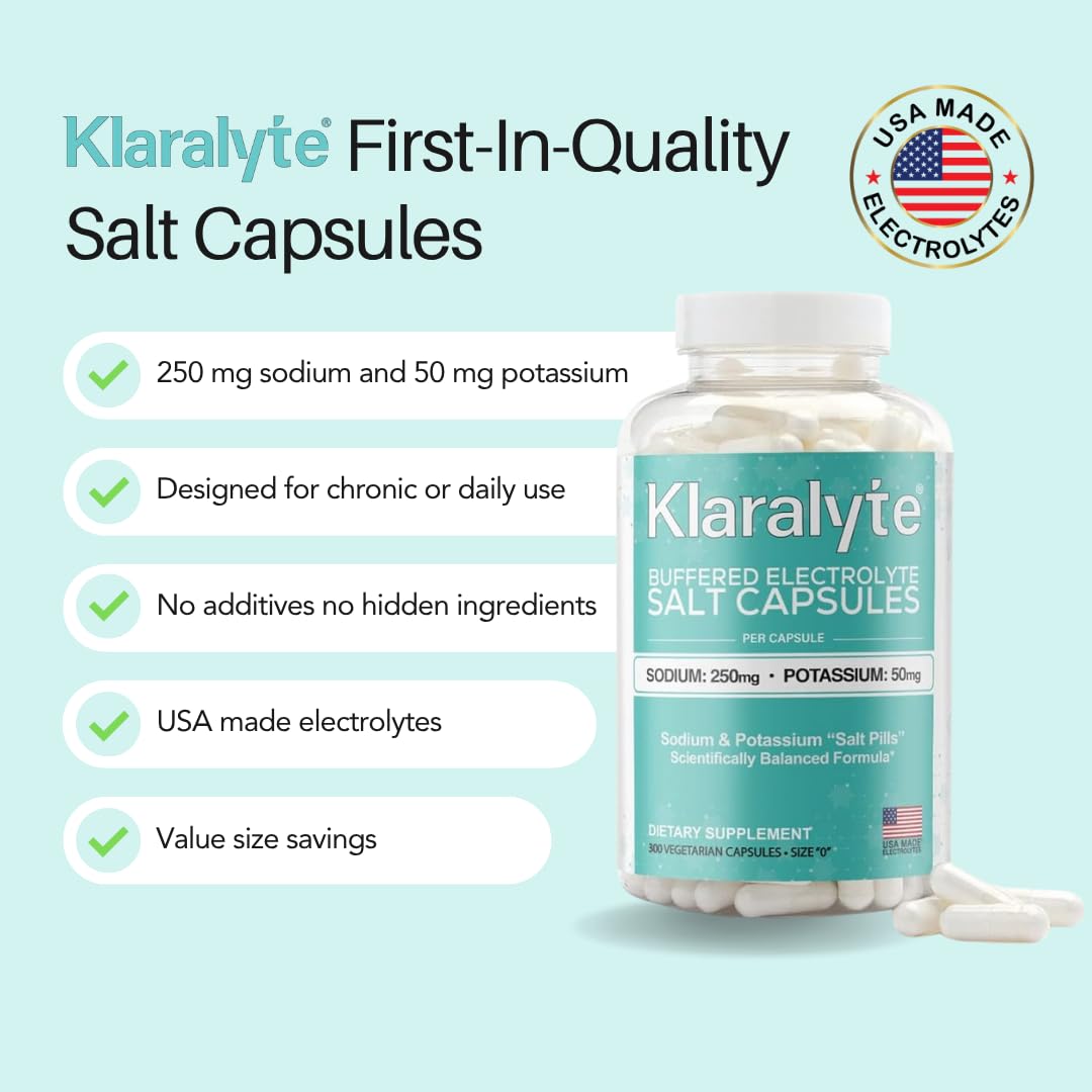 Klaralyte cápsulas en mano para visualizar dosis y facilidad