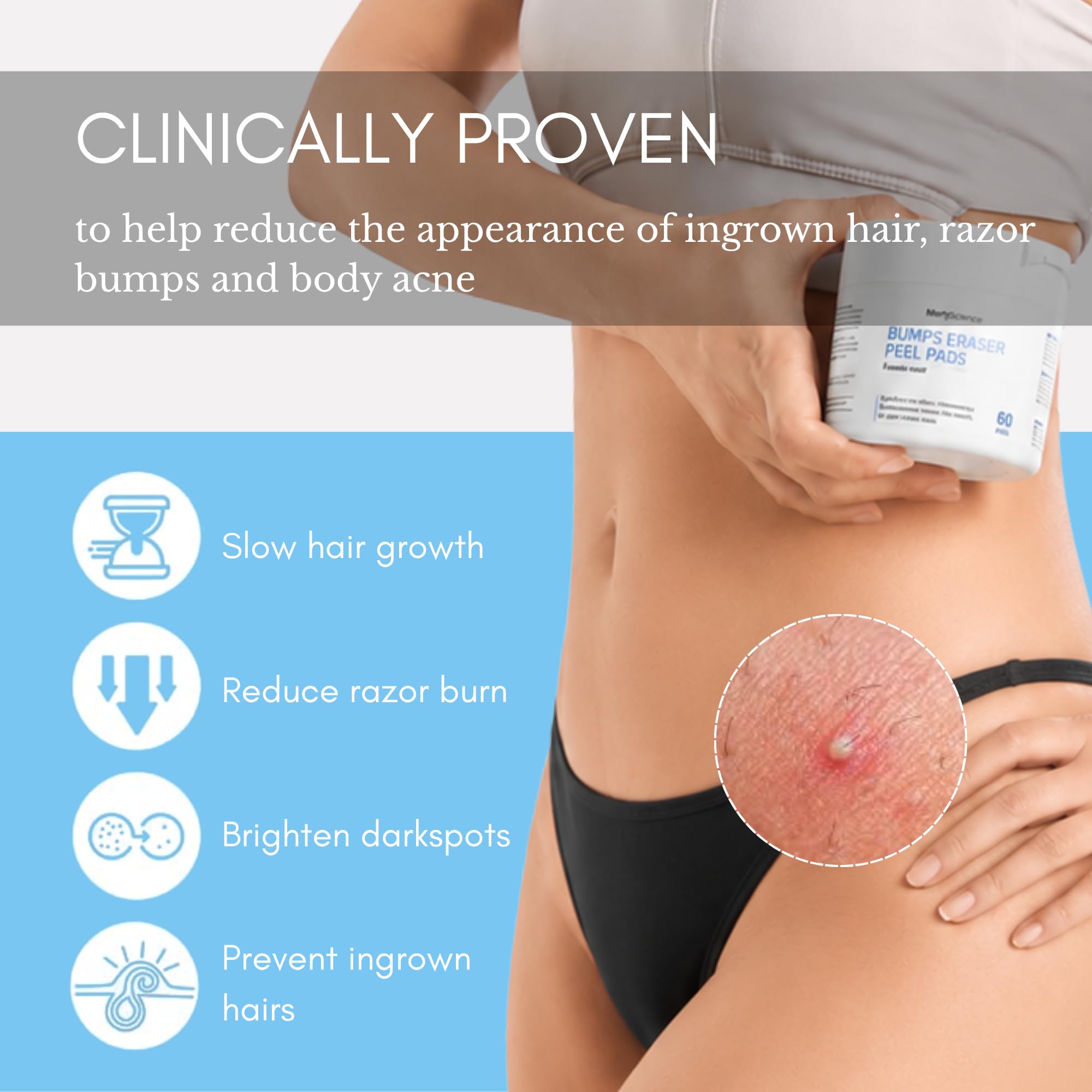 klarifyScience etiqueta con ingredientes activos para transparencia