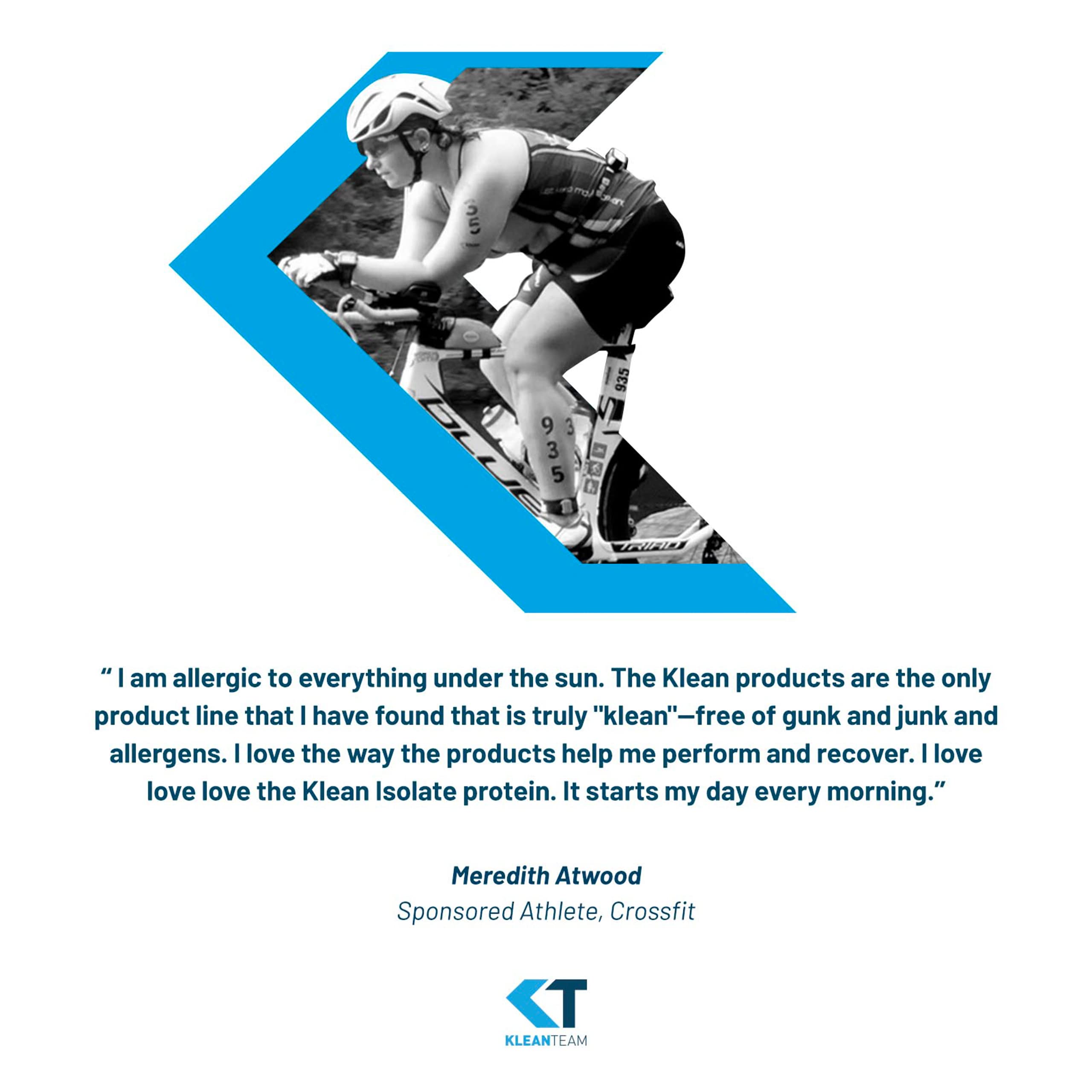 Klean Athlete en ambiente activo ilustrando uso por atletas