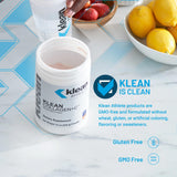 Klean Athlete polvo fino de colágeno, textura que facilita disolución rápida