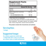 Klean Athlete textura de softgel destacando absorción y pureza