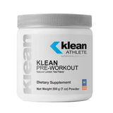 Klean Athlete envase frontal mostrando sabor té limón y certificación NSF