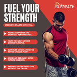 Klerpath polvo textura fina GrōMuscle que mezcla fácilmente y se disuelve rápido