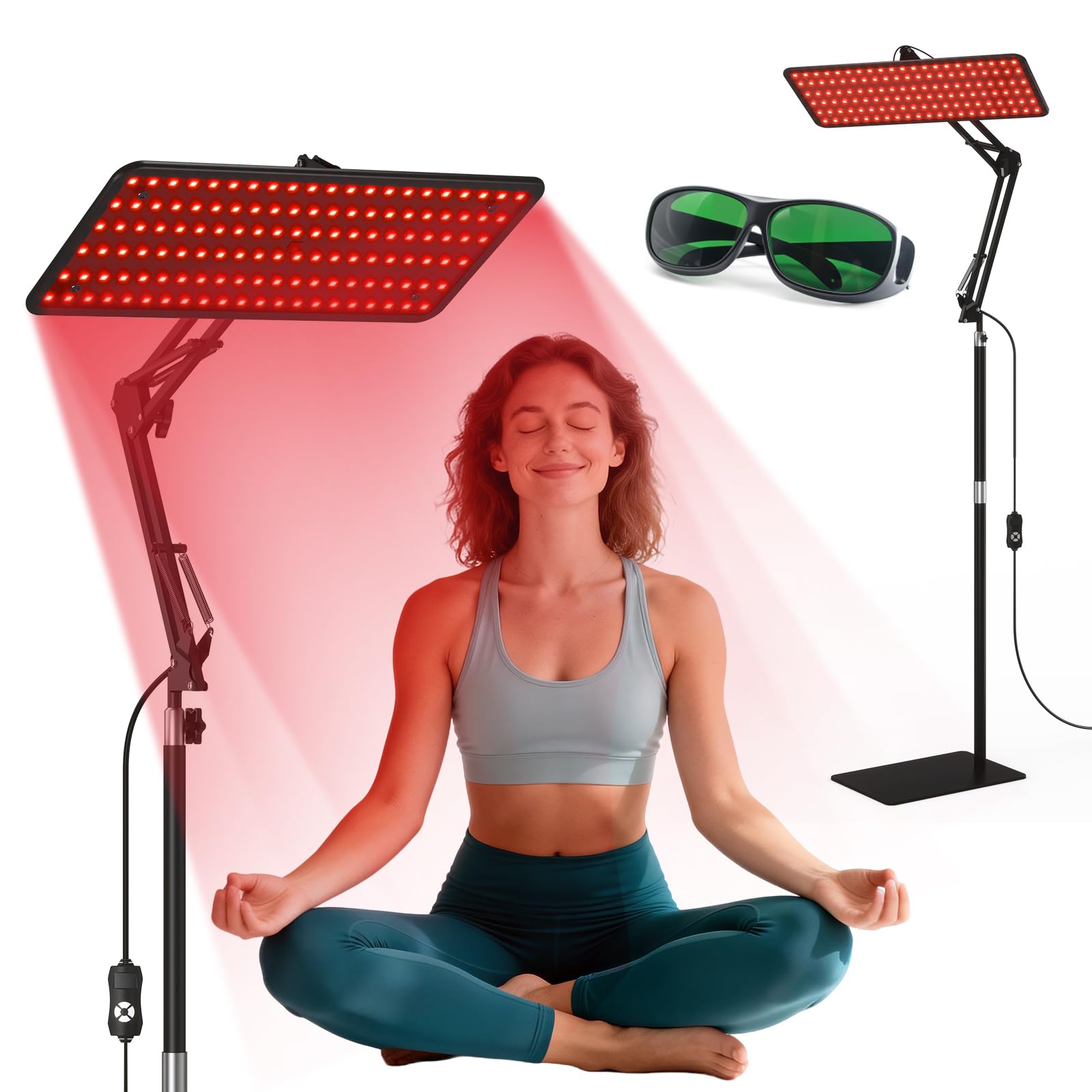 KOITHE panel frontal con soporte ajustable para cobertura corporal eficiente