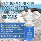 Kona Sea Salt cristalización natural que indica pureza del producto