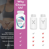 KoNefancy primer plano de softgel liposomal que muestra textura y facilidad de ingestión