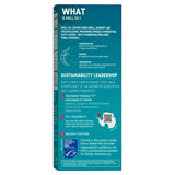 Kori Krill etiqueta con ingredientes clave y transparencia informativa