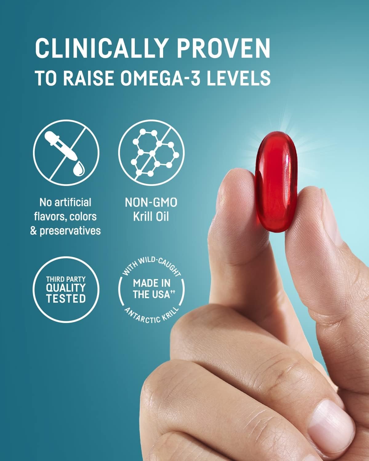 Kori Krill etiqueta nutricional en detalle para ver dosis e ingredientes