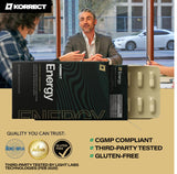 KORRECT LIFE en escritorio lifestyle sugiere foco y rendimiento diario