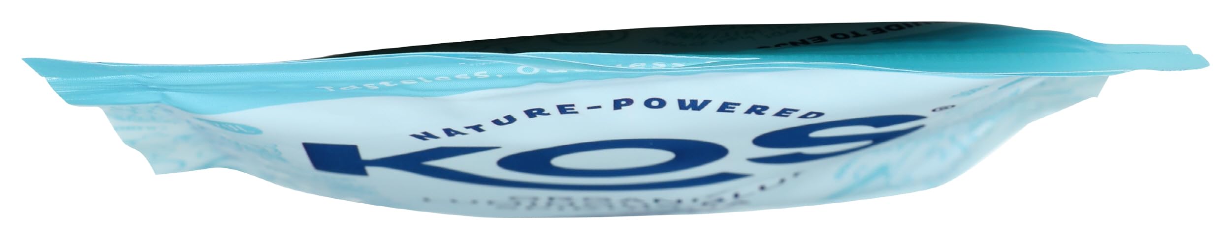 KOS spirulina azul añadida a un smoothie con beneficio visual y nutricional