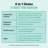 KOS smoothie frutal con proteína, aporta nutrición sin cambiar sabor