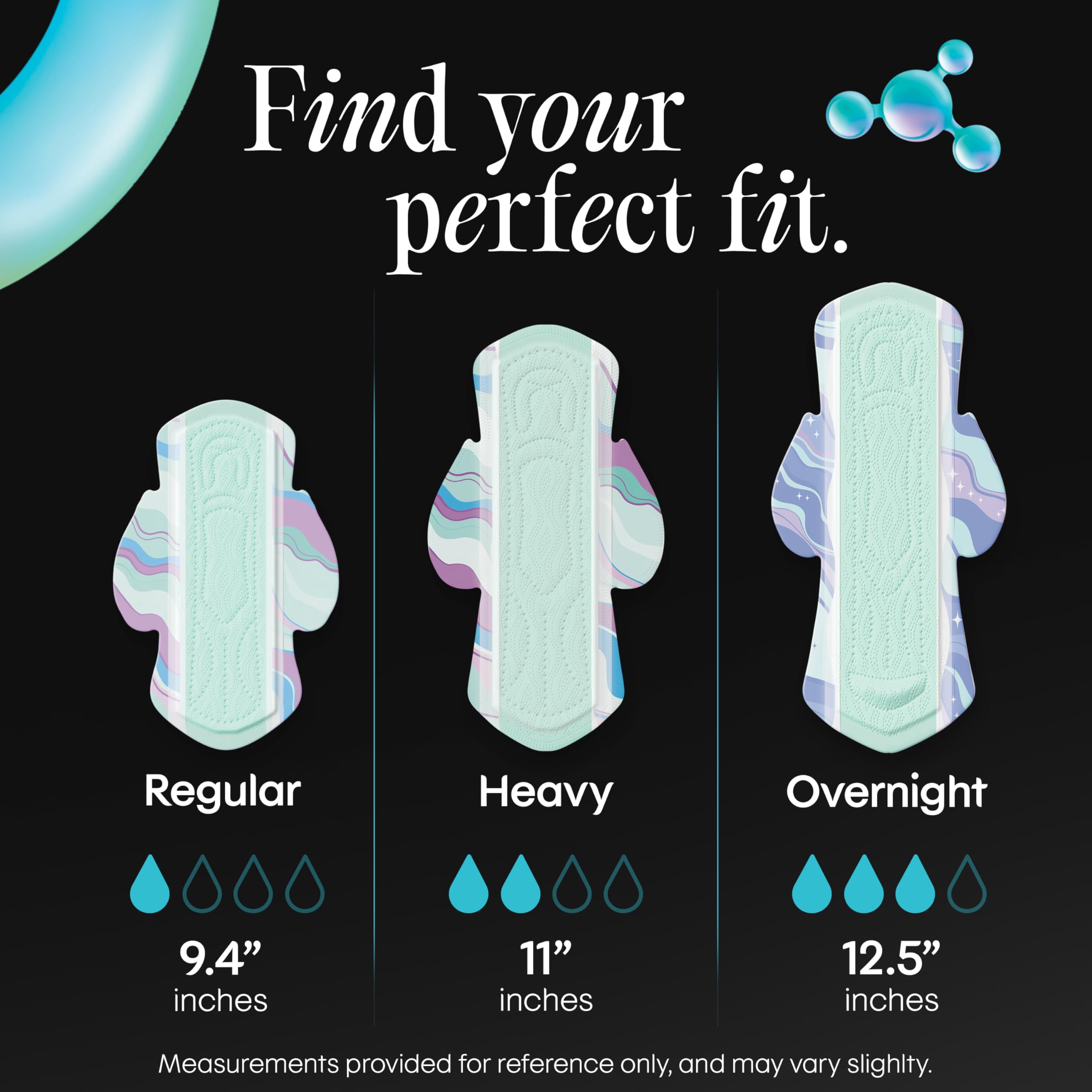 Kotex barrera trasera elevada que ayuda a prevenir filtraciones nocturnas