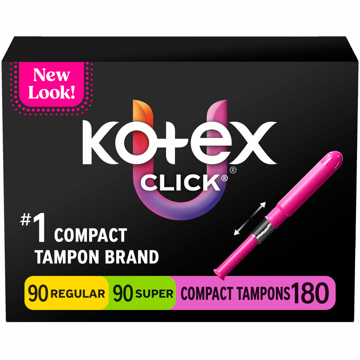 Kotex empaque frontal mostrando multipack y beneficios visibles