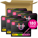 Kotex tampón desplegado listo para uso, fácil y compacto