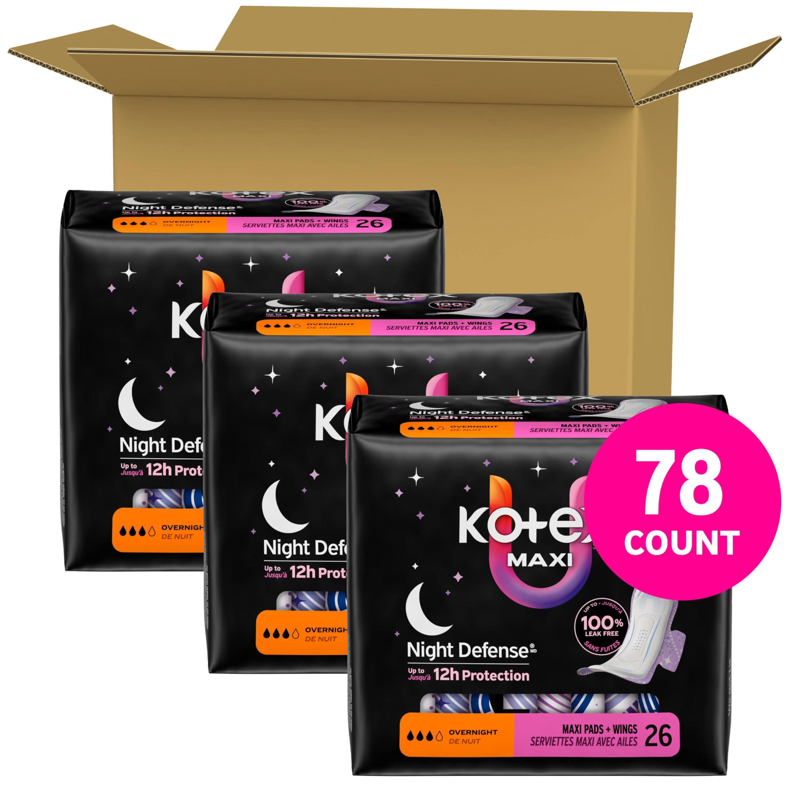 Kotex detalle de cubierta suave que mejora confort y respirabilidad