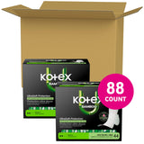 Kotex primer plano de la textura viscosa de bambú para mayor suavidad