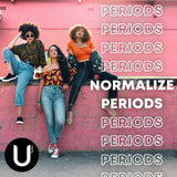 Kotex paquete abierto mostrando múltiples protectores listos para usar