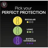 Kotex protector en uso cambio discreto en bolso para viajes