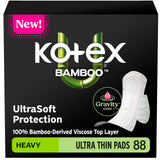 Kotex imagen frontal del pack mostrando cantidad y beneficio de protección