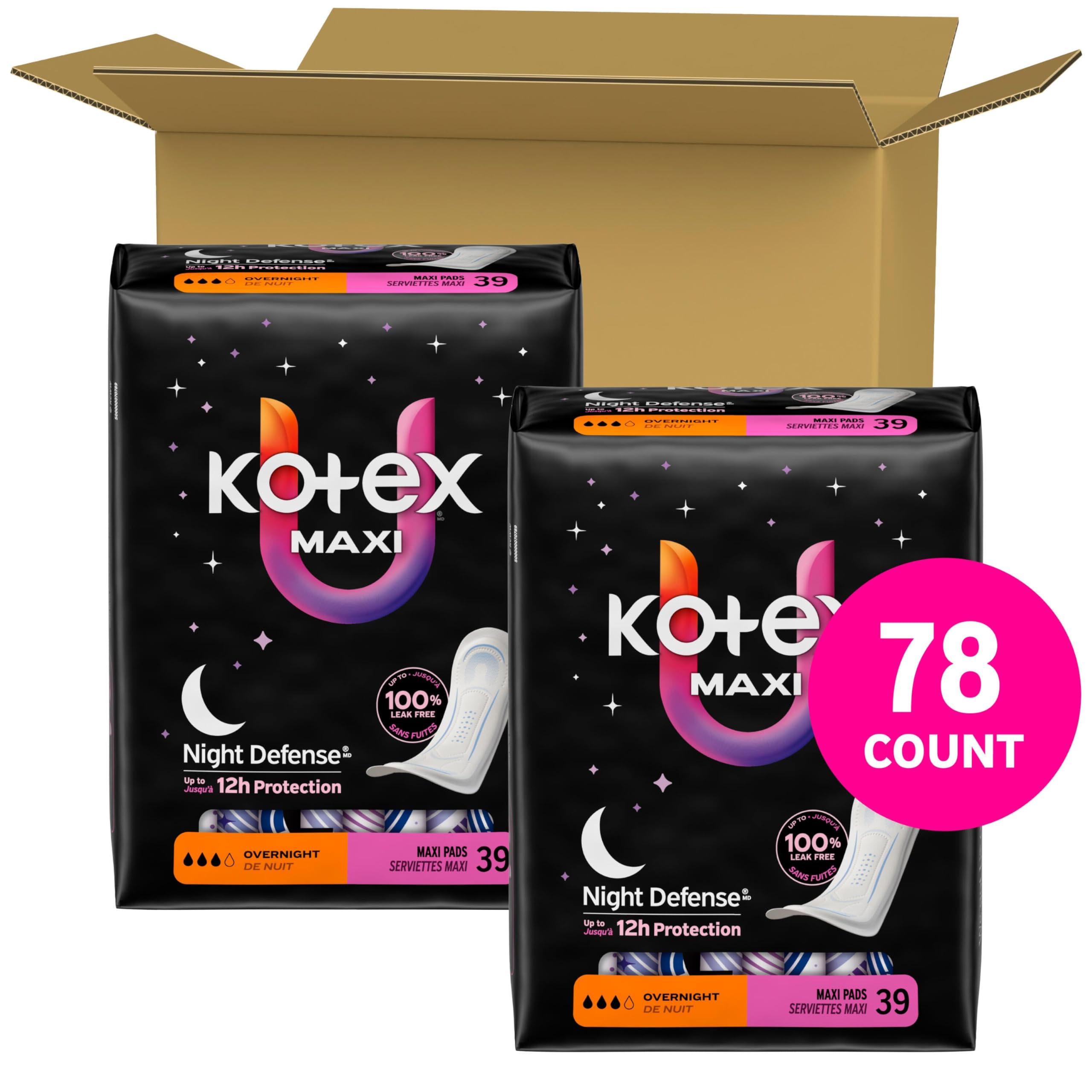 Kotex primer plano del núcleo absorbente que retiene líquidos