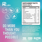 KR Labs primer plano de textura masticable y aspecto apetecible