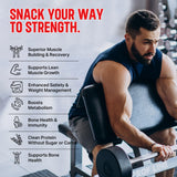 KR Labs etiqueta nutricional que destaca 10 g de proteína por porción