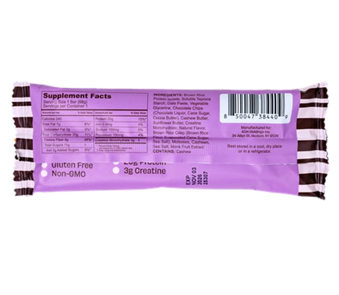 Kreatures of Habit pack de 12 barras apiladas, ideal para almacenamiento