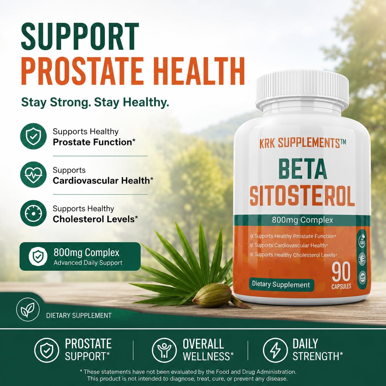 KRK SUPPLEMENTS cápsulas cerca destacando textura y pureza