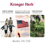 Kroeger Herb Circu Flow persona tomando cápsula como apoyo diario