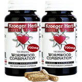Kroeger Herb vista frontal del envase mostrando fórmula tradicional y beneficios