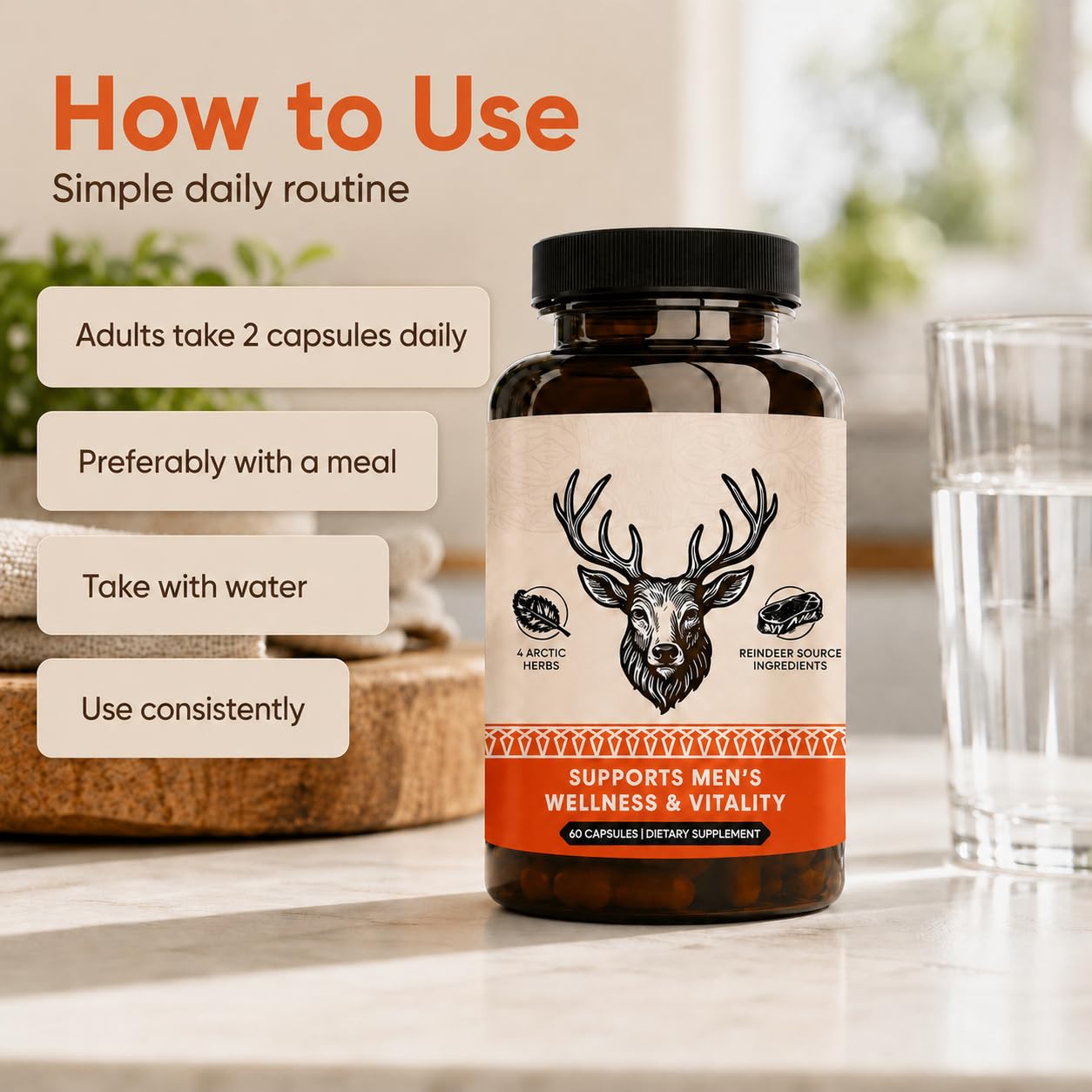 KUHSE ingredientes árticos presentados para origen natural claro