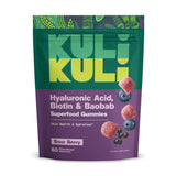Kuli Kuli frontal del empaque mostrando ingredientes y beneficios