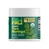 Kuli Kuli vista frontal del envase mostrando cápsulas y marca