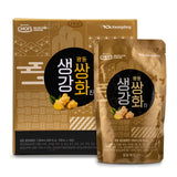 KWANGDONG ambiente tradicional coreano con tazas, ritual de bienestar