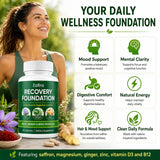 KWEZTY Zafira Organics cápsula abierta detalle del contenido y absorción mejorada