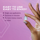 K-Y liquibeads aplicador desechable listo para inserción, higiene inmediata