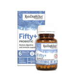 Kyo-Dophilus caja frontal mostrando etiqueta y beneficios clave
