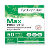 Kyo-Dophilus etiqueta con lista de cepas para confianza y transparencia