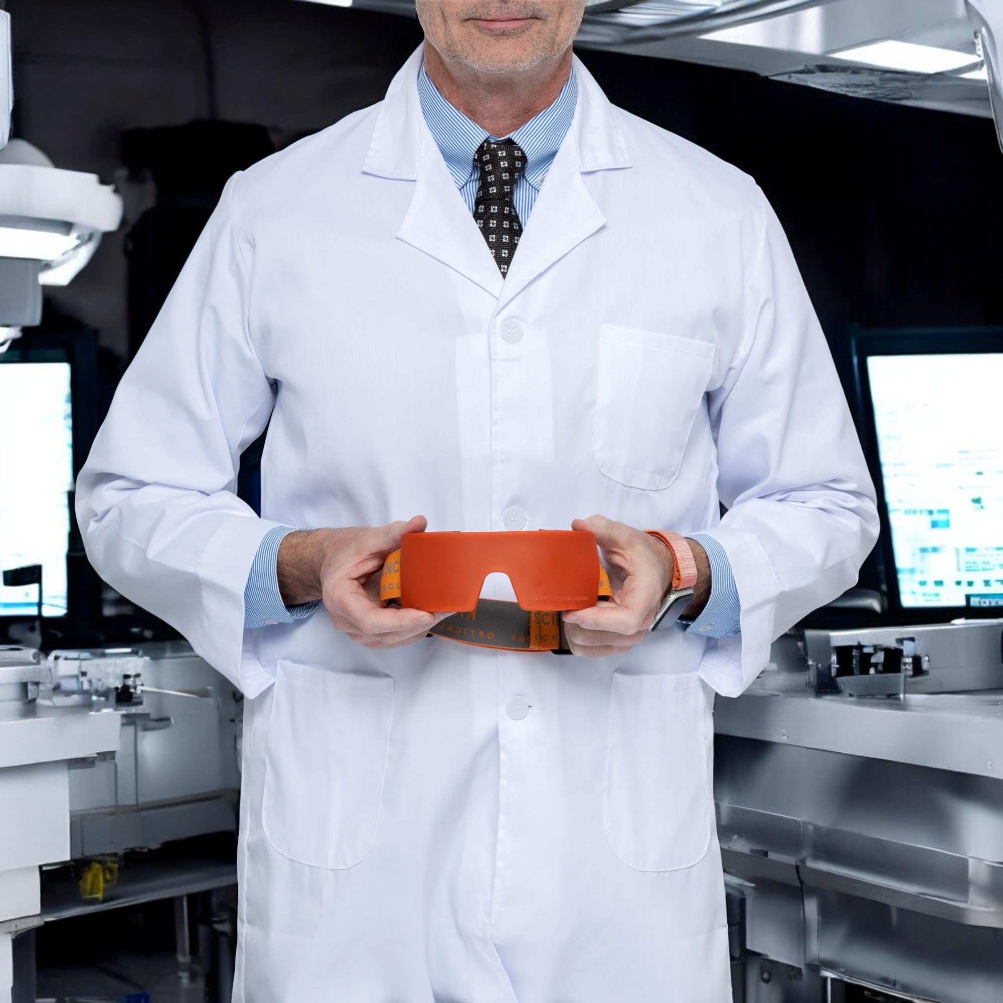 Kyper Spectral Science dispositivo en uso periocular bajo supervisión, uso seguro