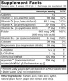 L-ARGININE PRO textura del polvo cercano, muestra mezcla fina y disolución rápida