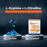 L-ARGININE PRO en maleta junto a ropa deportiva ideal para viajes activos