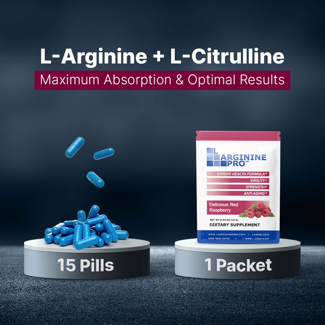 Sobres L-ARGININE PRO sobre mesa en viaje, comodidad y formato práctico