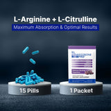L-ARGININE PRO persona bebiendo antes de entrenar, energía y enfoque